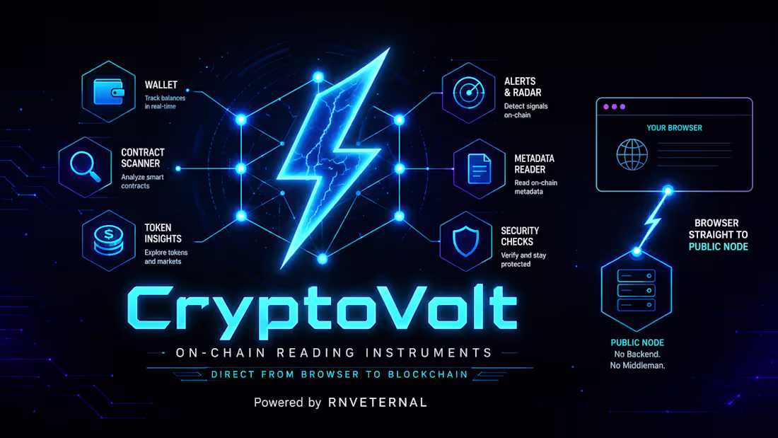 Cover image for cryptovolt