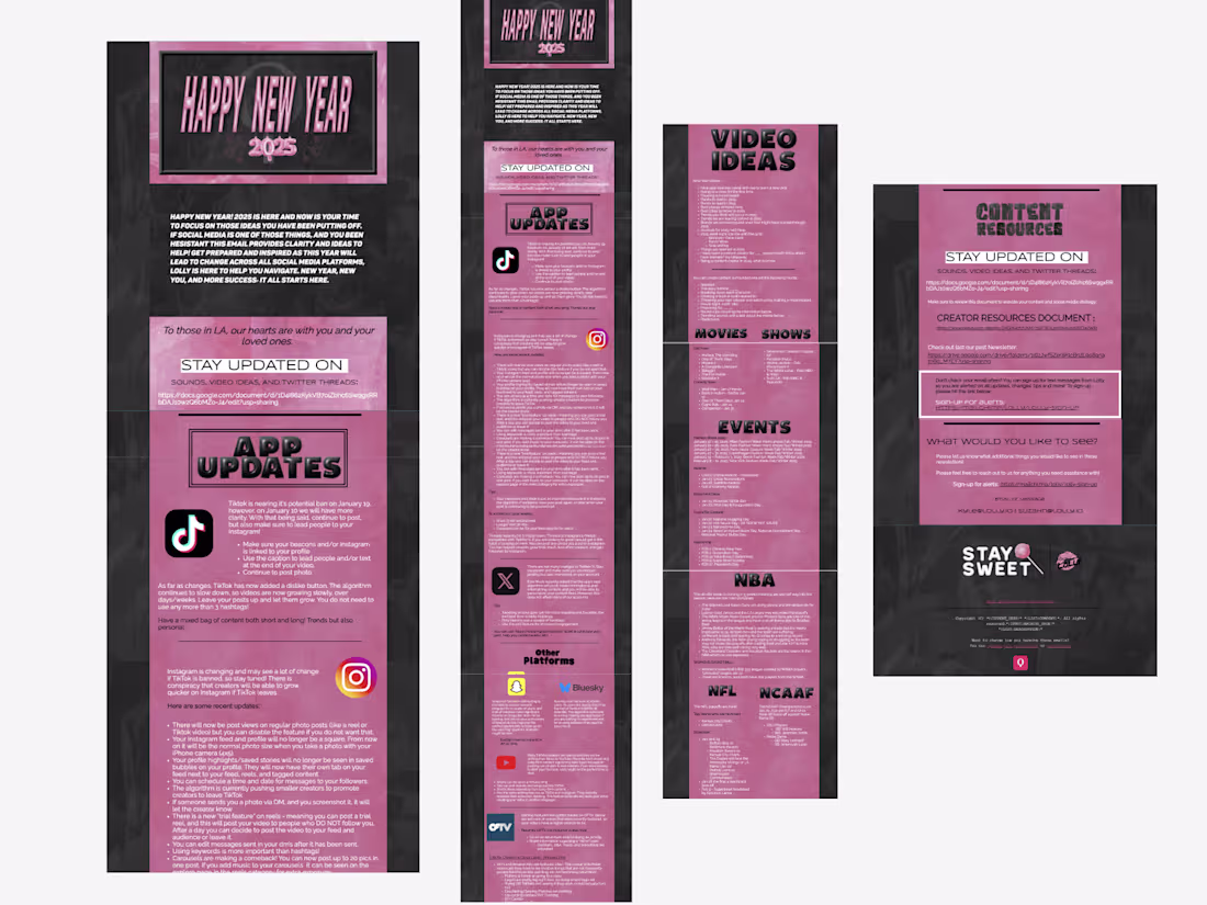 Cover image for Email Creation (MailChimp)