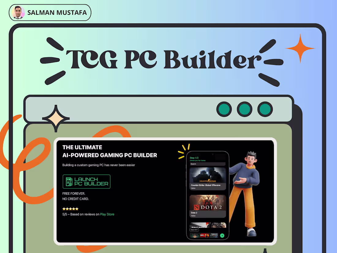 Cover image for TCG PC Builder