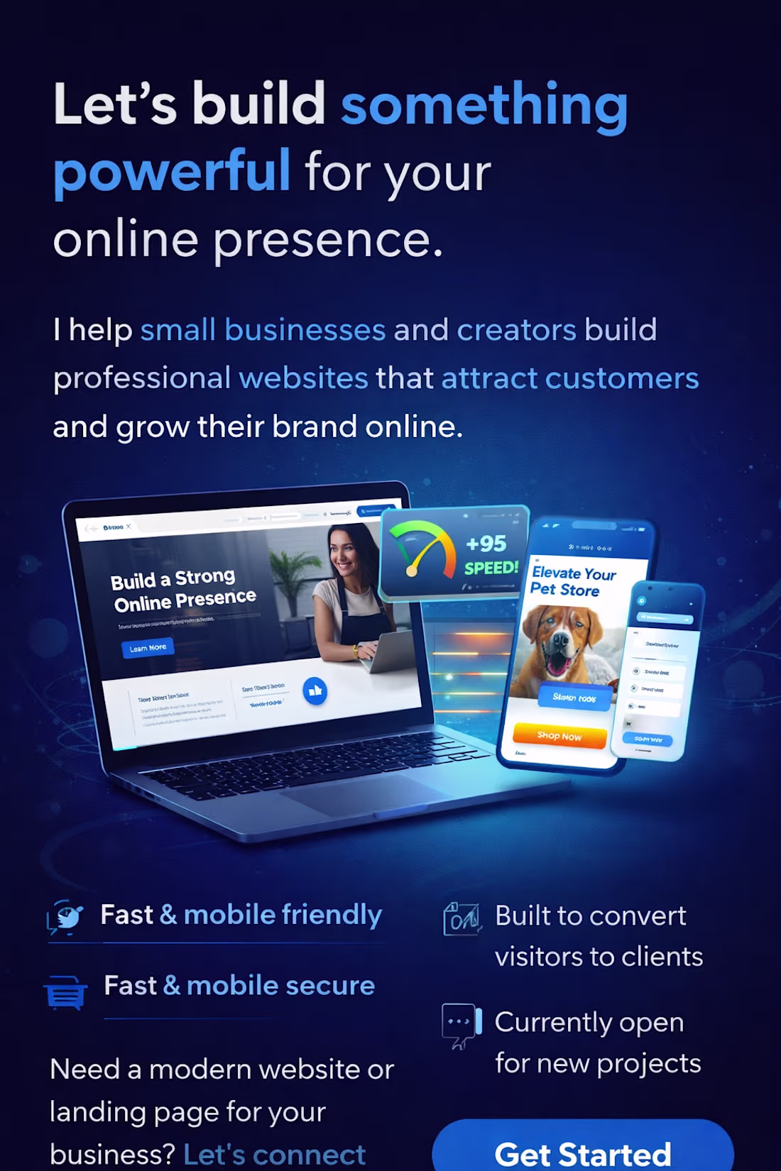 Cover image for I help small businesses and