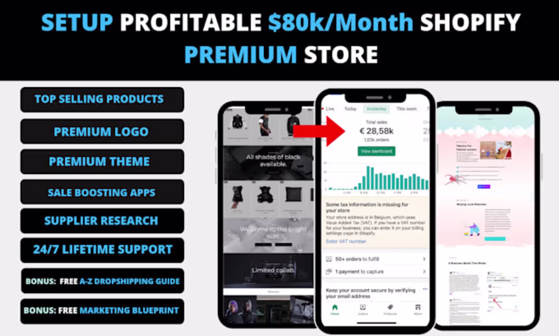 Cover image for Professional shopify  Designer |