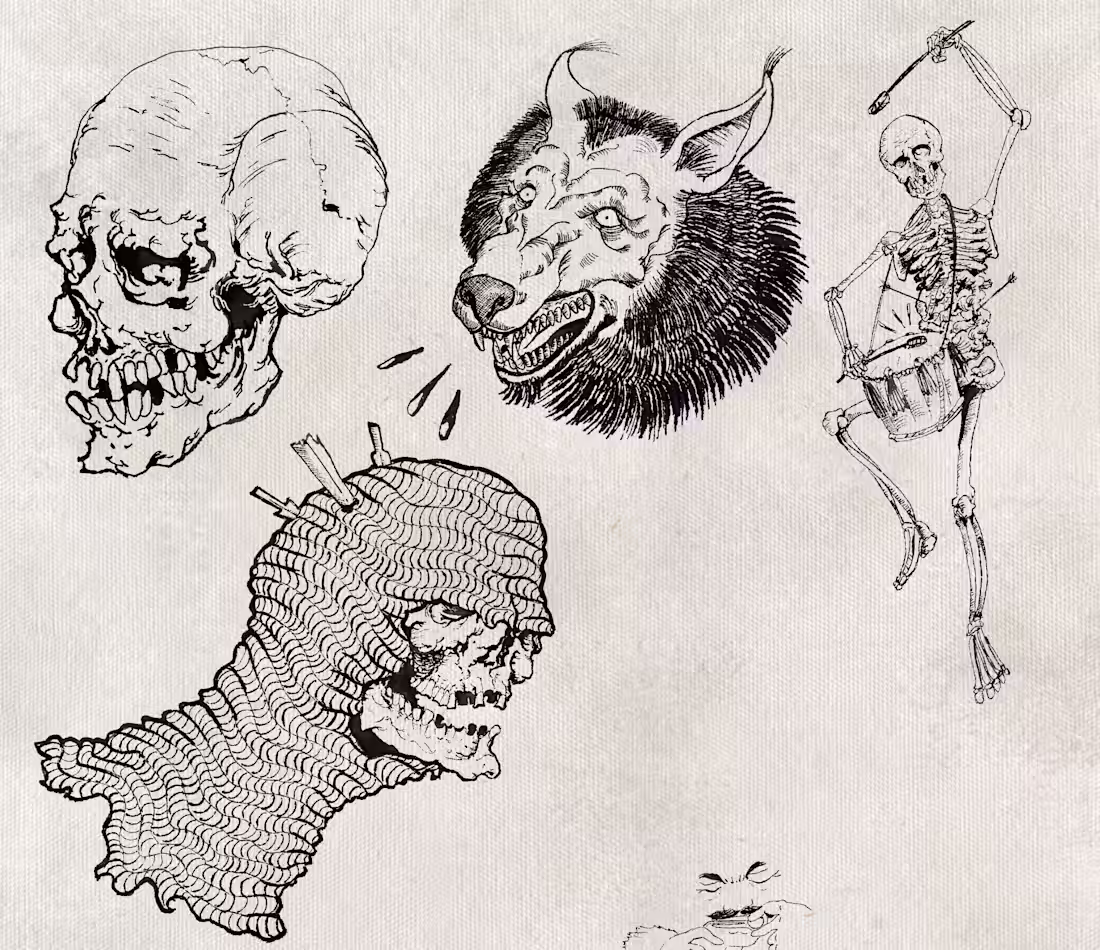 Cover image for Sum Medieval-Inspired Tattoo Designs