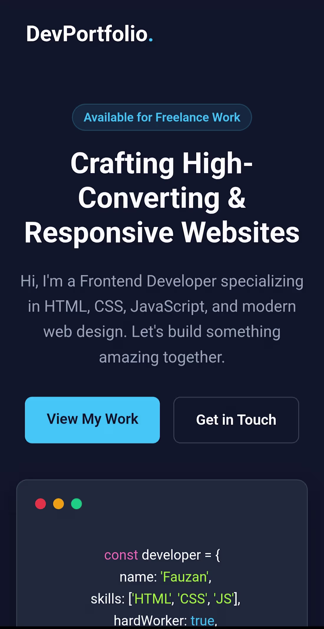 Cover image for High-Converting SaaS Landing Page