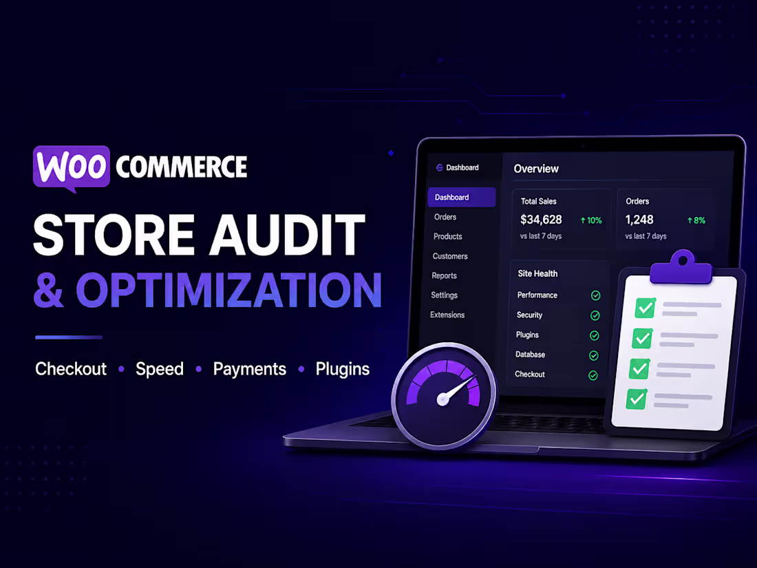Cover image for WooCommerce Store Audit & Optimization