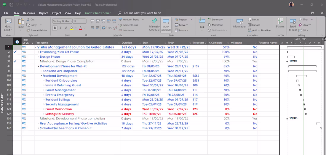 Cover image for Project Management with Microsoft Project