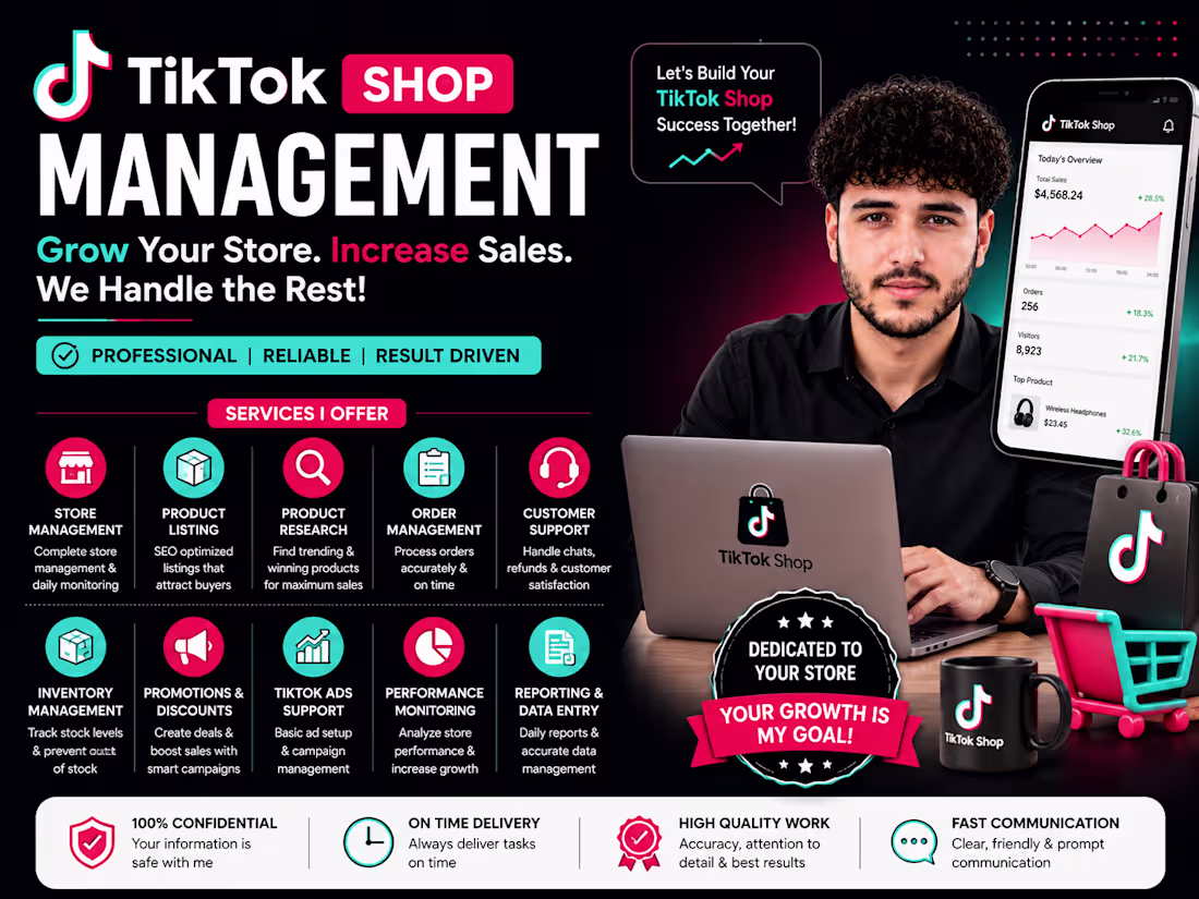 Cover image for TikTok Shop Management 