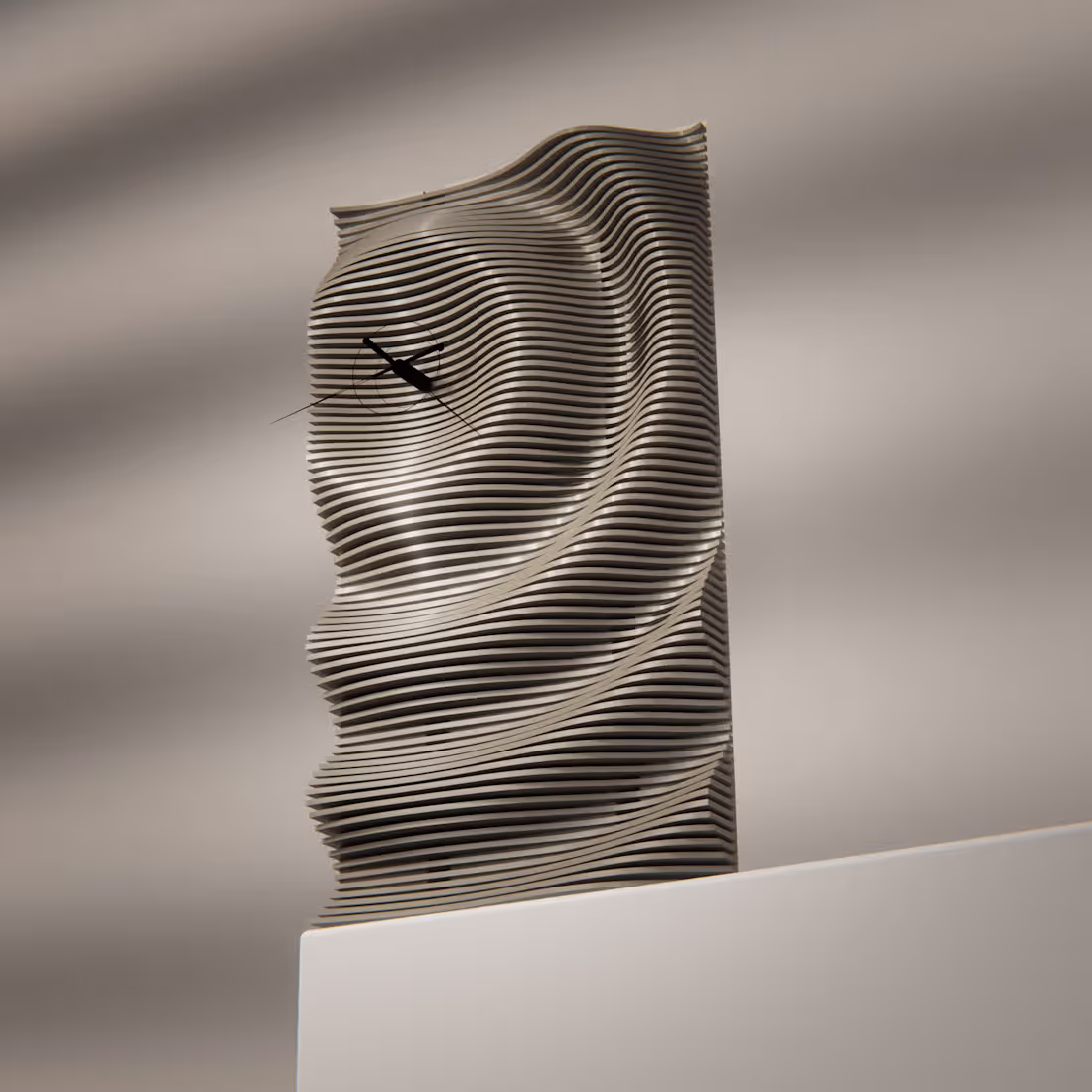 Cover image for Parametric Wall Clock Design
Description:
A modern