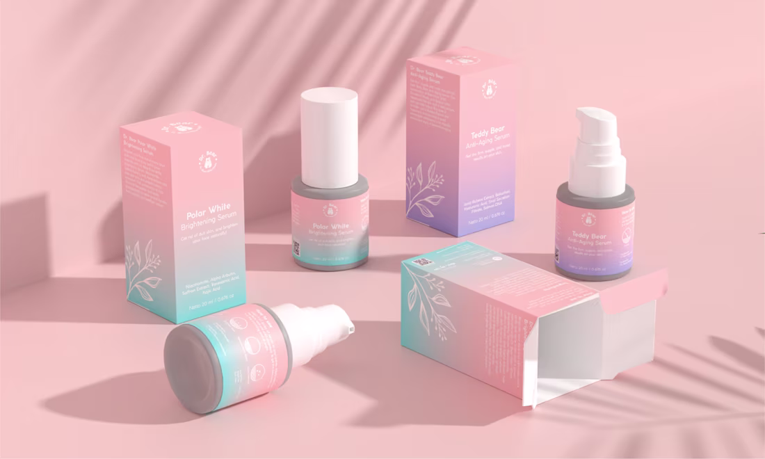 Cover image for Dr. Bear Packaging Design Beauty Product