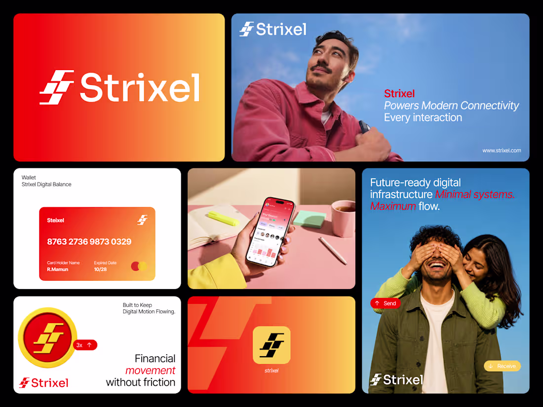 Cover image for Strixel — Brand Identity Exploration