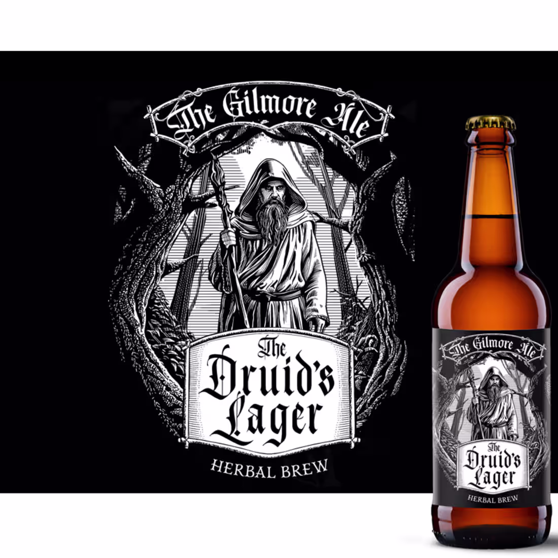 Cover image for Illustration for a beer label