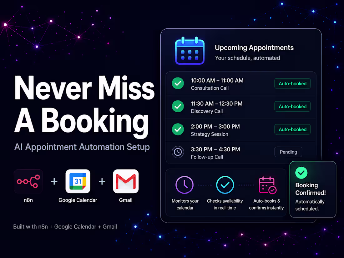 Cover image for AI Appointment Automation Setup
