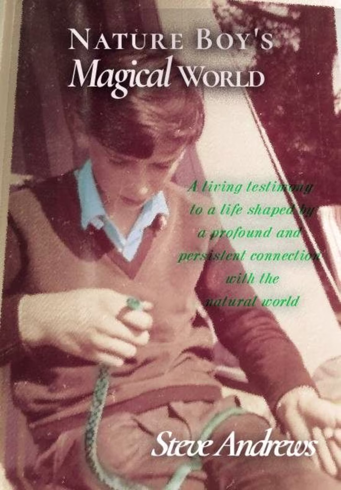 Cover image for Nature Boy's Magical World memoir