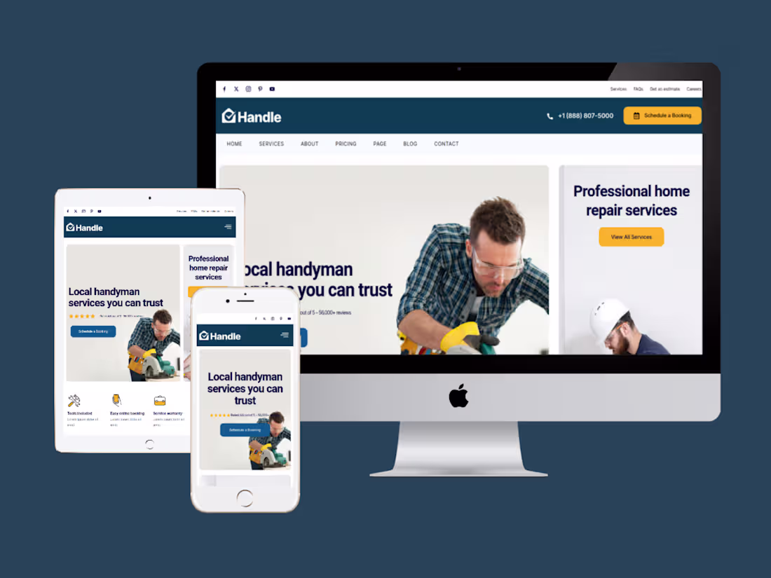 Cover image for Professional WordPress Website Design for HVAC Companies