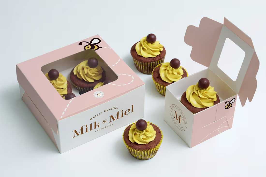 Cover image for Milk & Miel Branding
