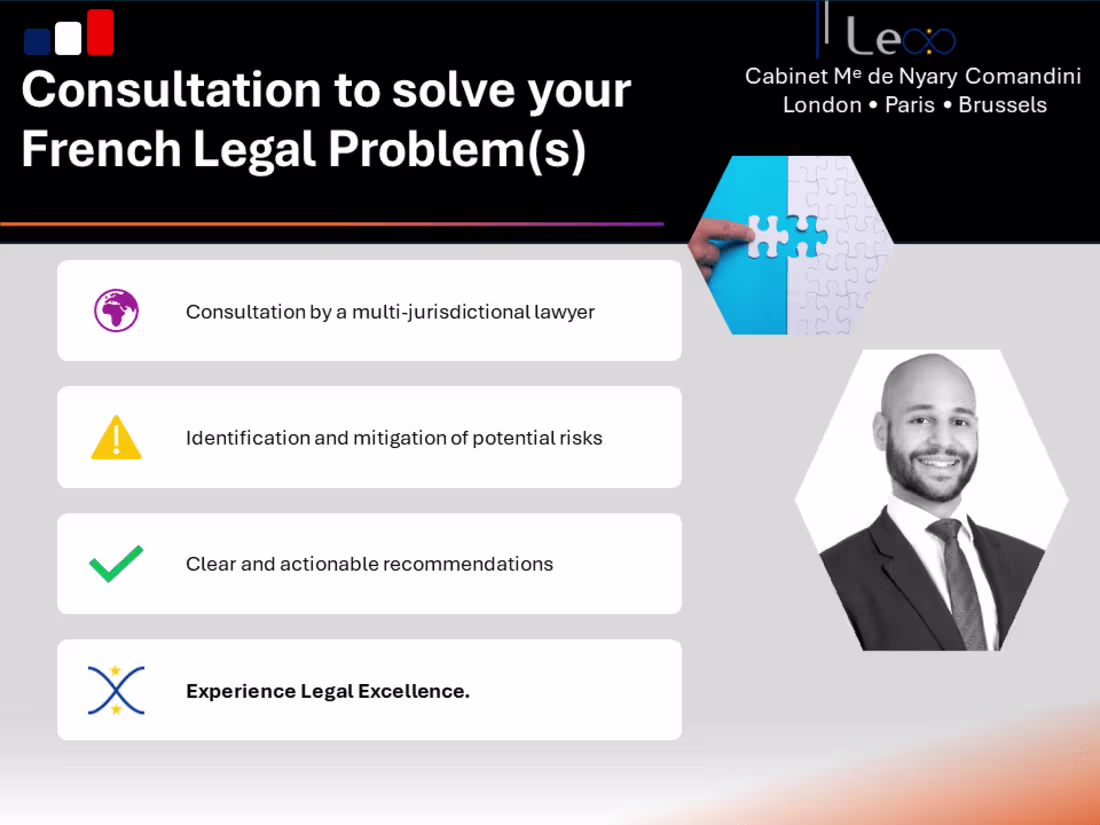 Cover image for Consultation with a French Lawyer