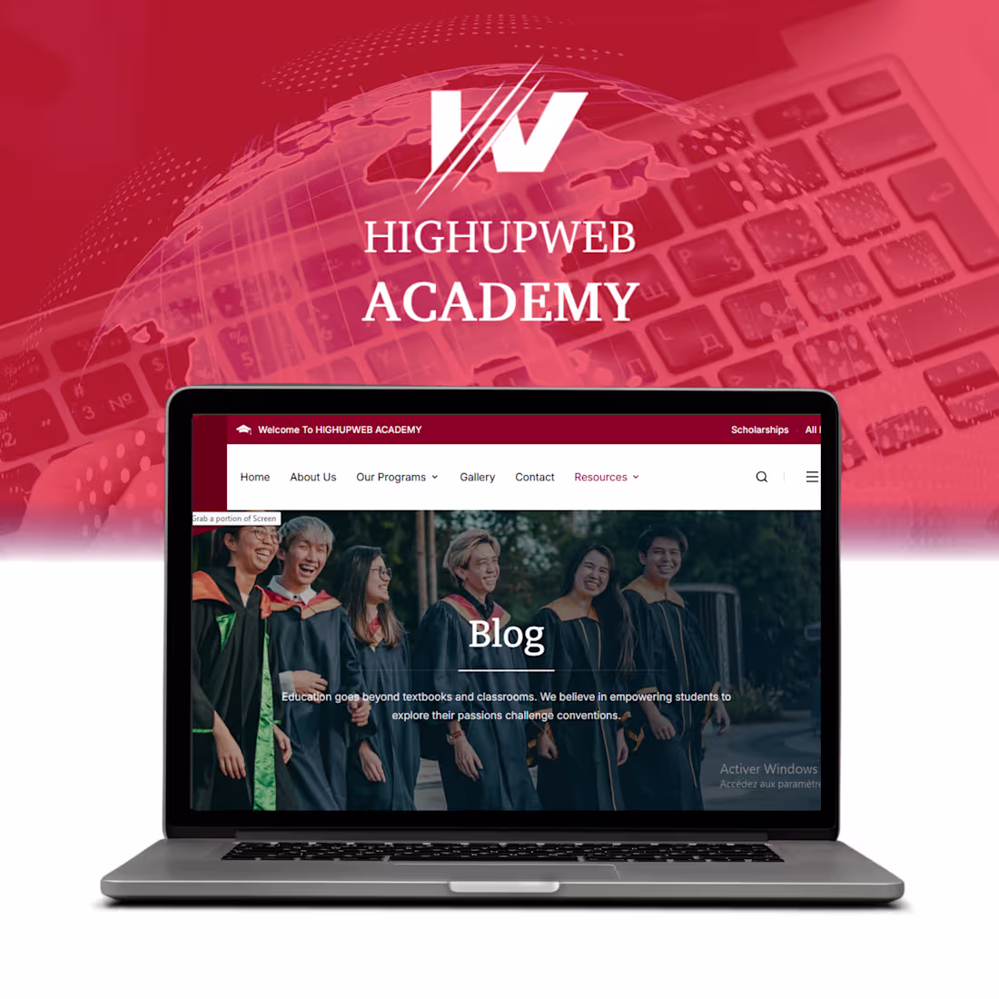 Cover image for HIGHUP WEB ACADEMY 