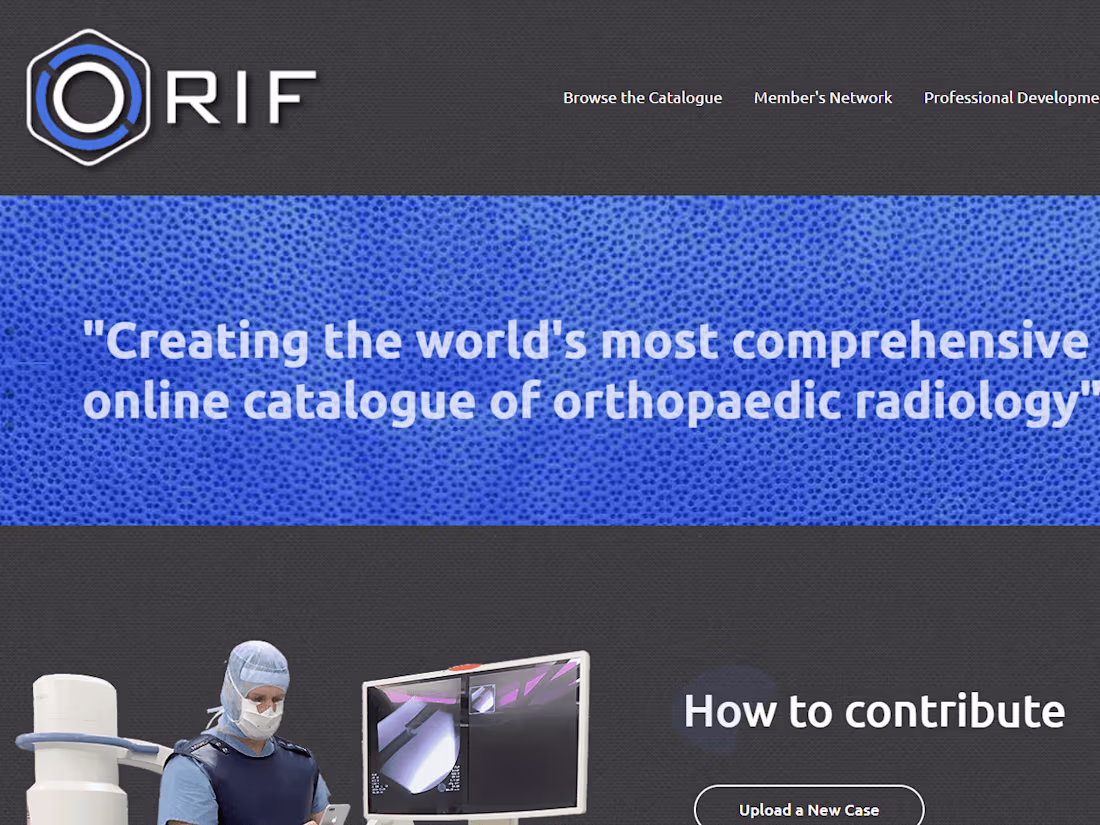 Cover image for ORIF - Bringing Bones Together