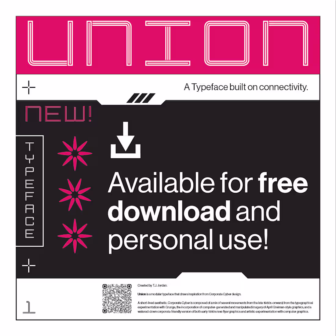 Cover image for Custom Typeface & Modular Font Design