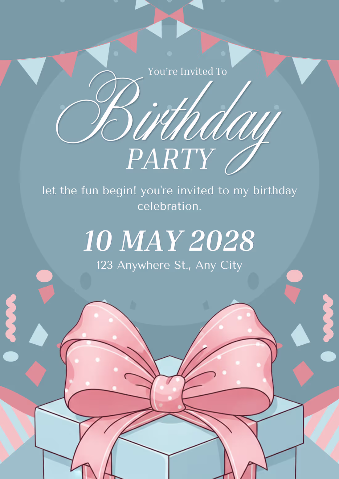 Cover image for This is a Birthday Party Invitation