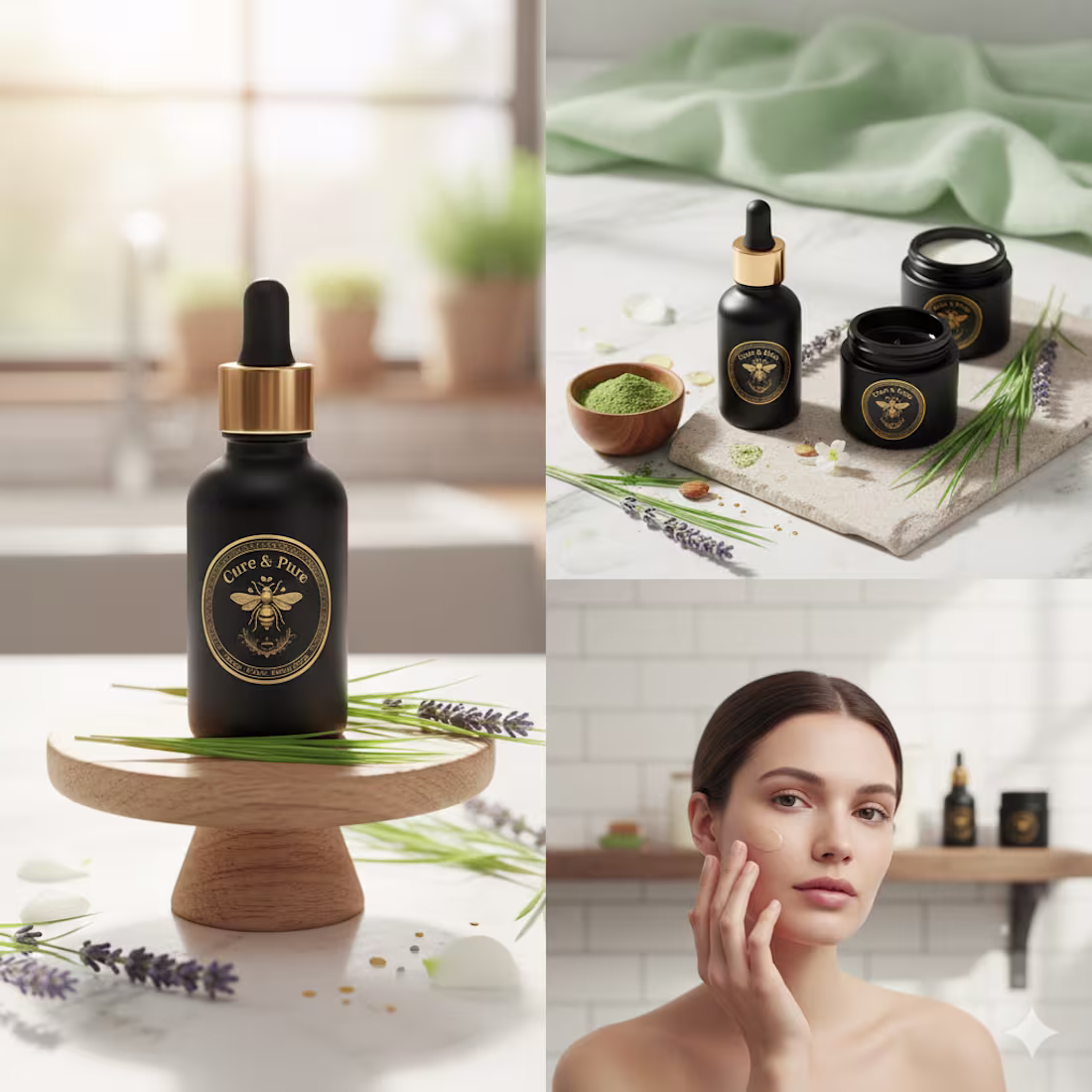 Cover image for Launch soon 🚀 E-commerce company called : Cure and Pure. #Y...