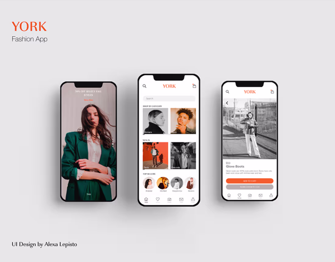 Cover image for YORK - Fashion App