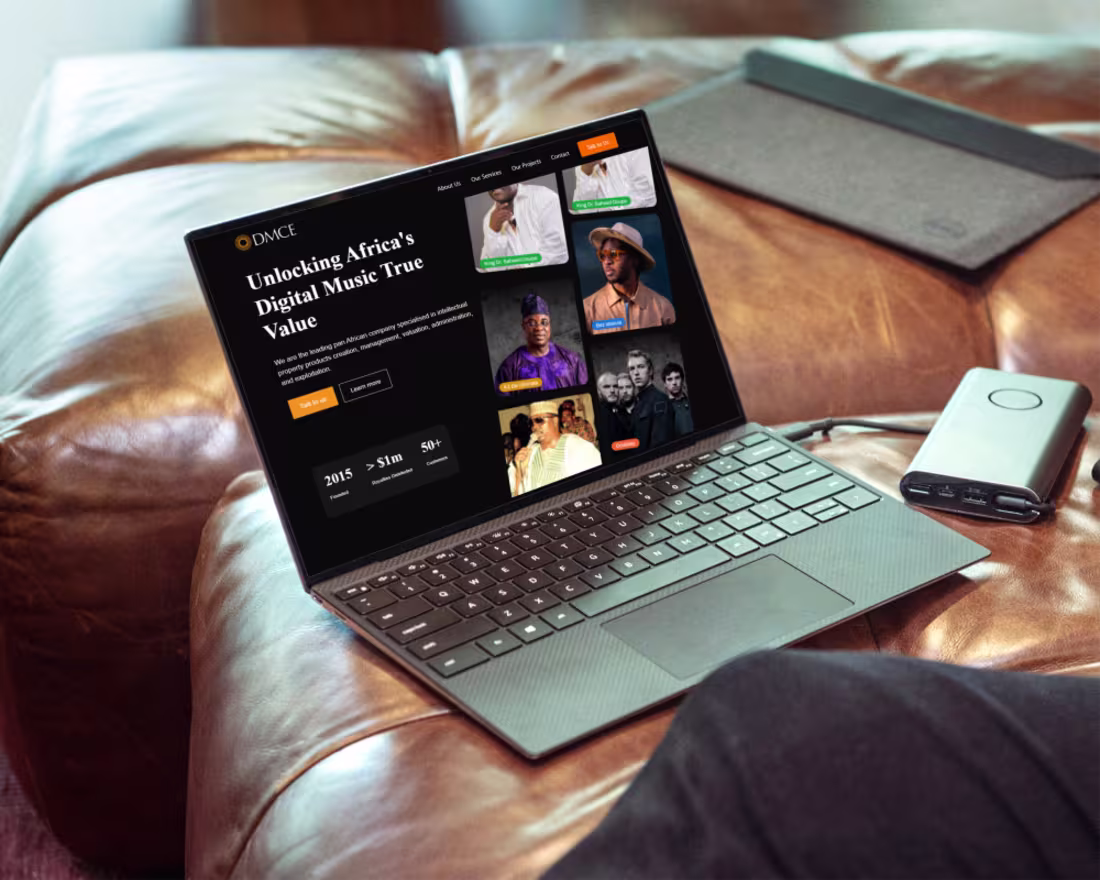 Cover image for Built a responsive React marketing website for Africa's lead...