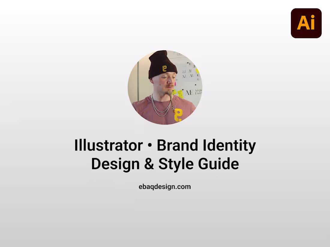 Cover image for Adobe Illustrator • Brand Design & Guidelines