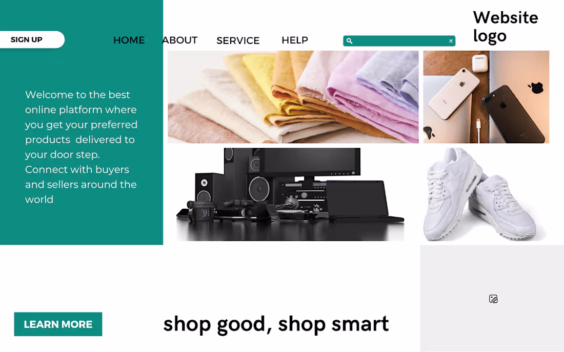 Cover image for web design