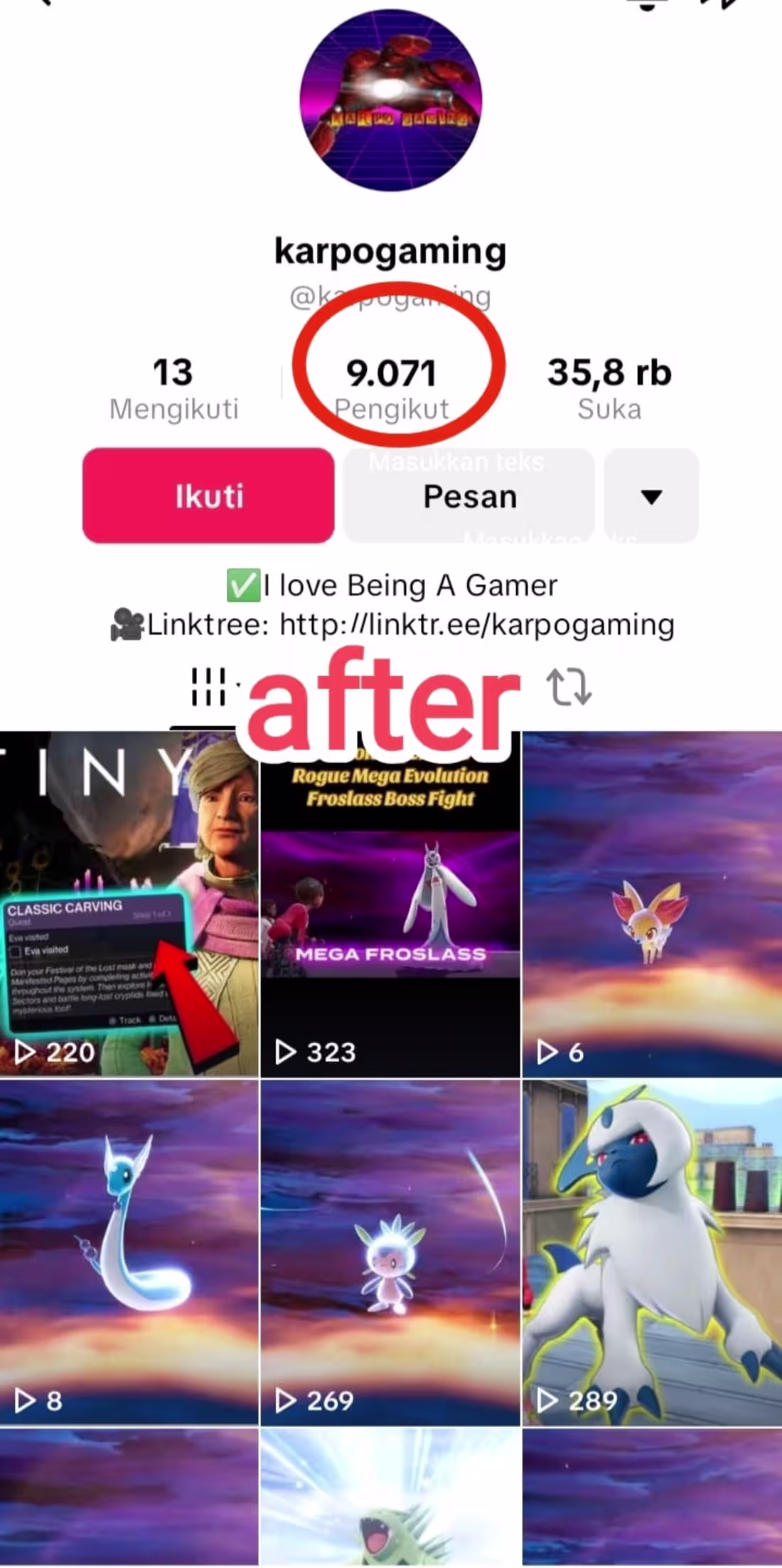Cover image for Before & After results from my latest social media optimizat...