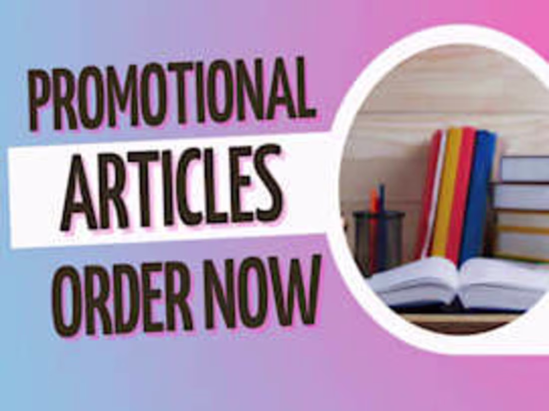 Cover image for Bespoke Promotional Article Service