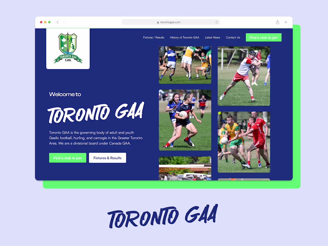 Cover image for Toronto GAA