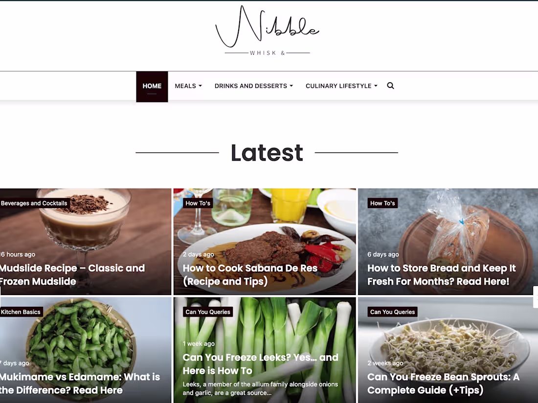 Cover image for Whisk and Nibble