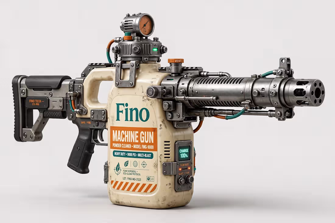 Cover image for Fino Machine Gun - Game-Ready Hard Surface Weapon Concept