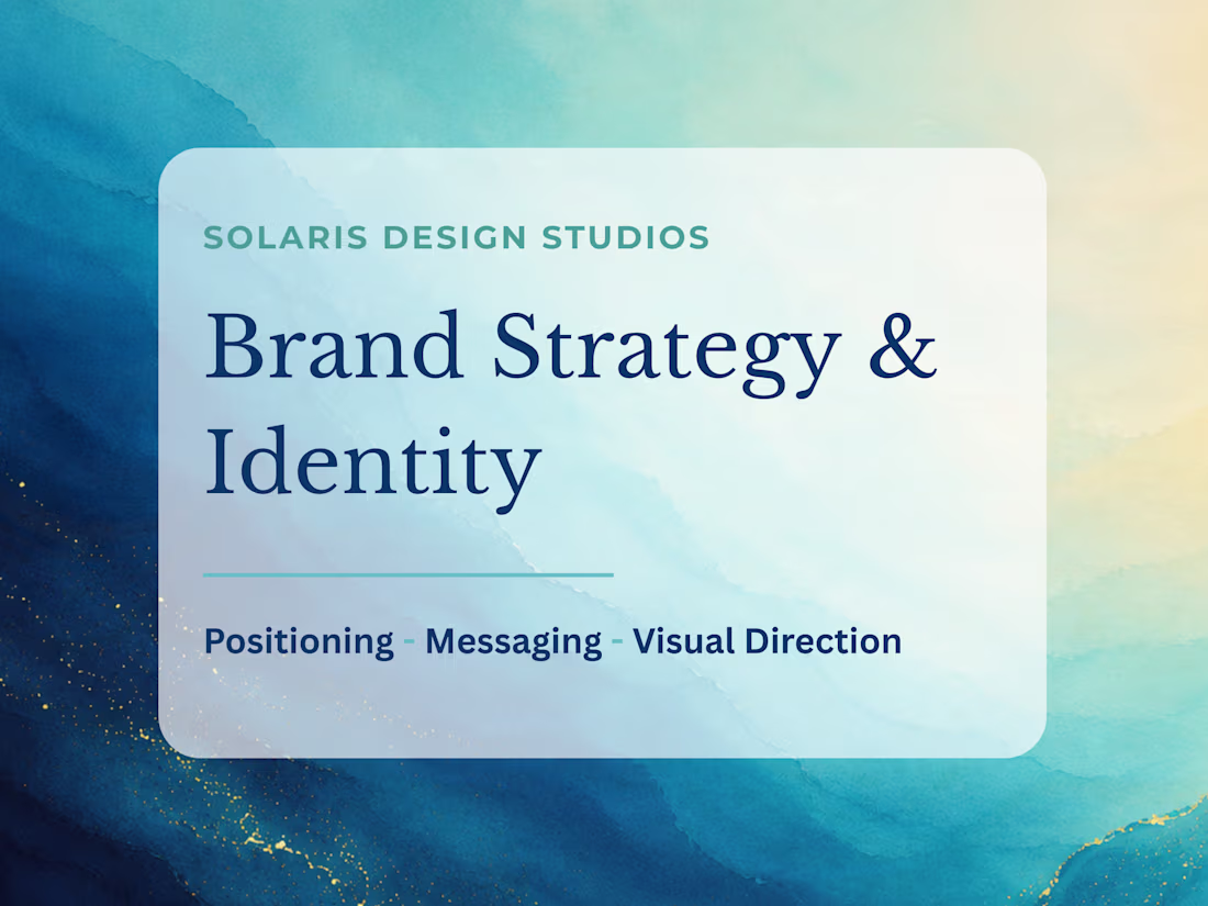 Cover image for Brand Strategy & Identity