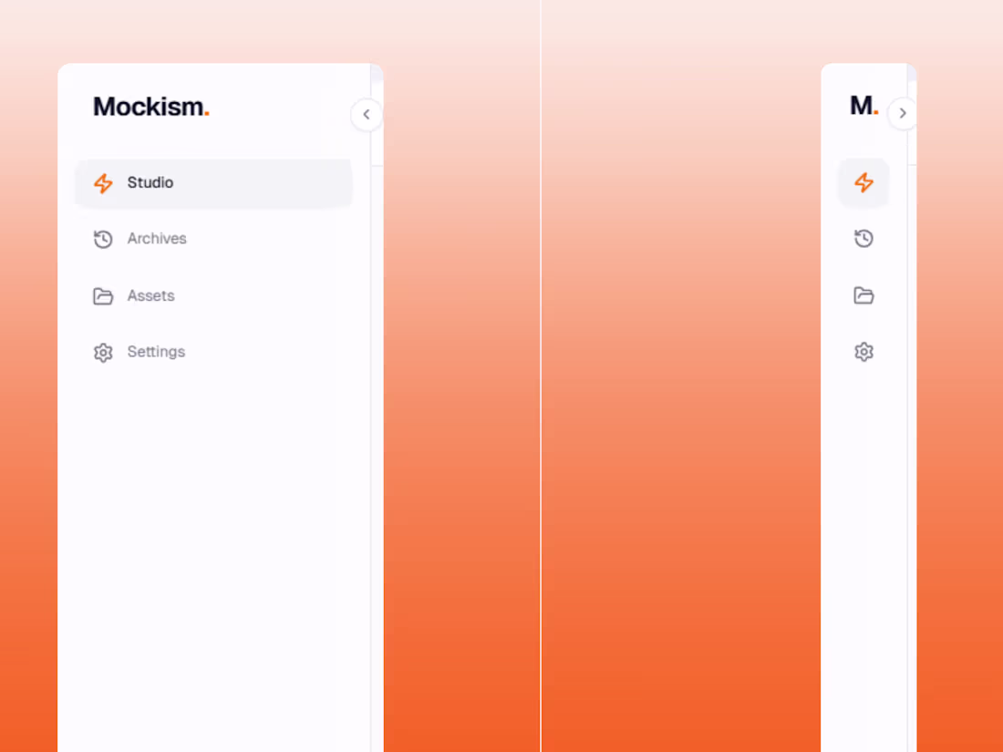 Cover image for Sidebar Open/Closed States from Recent SaaS Exploration. Ful...