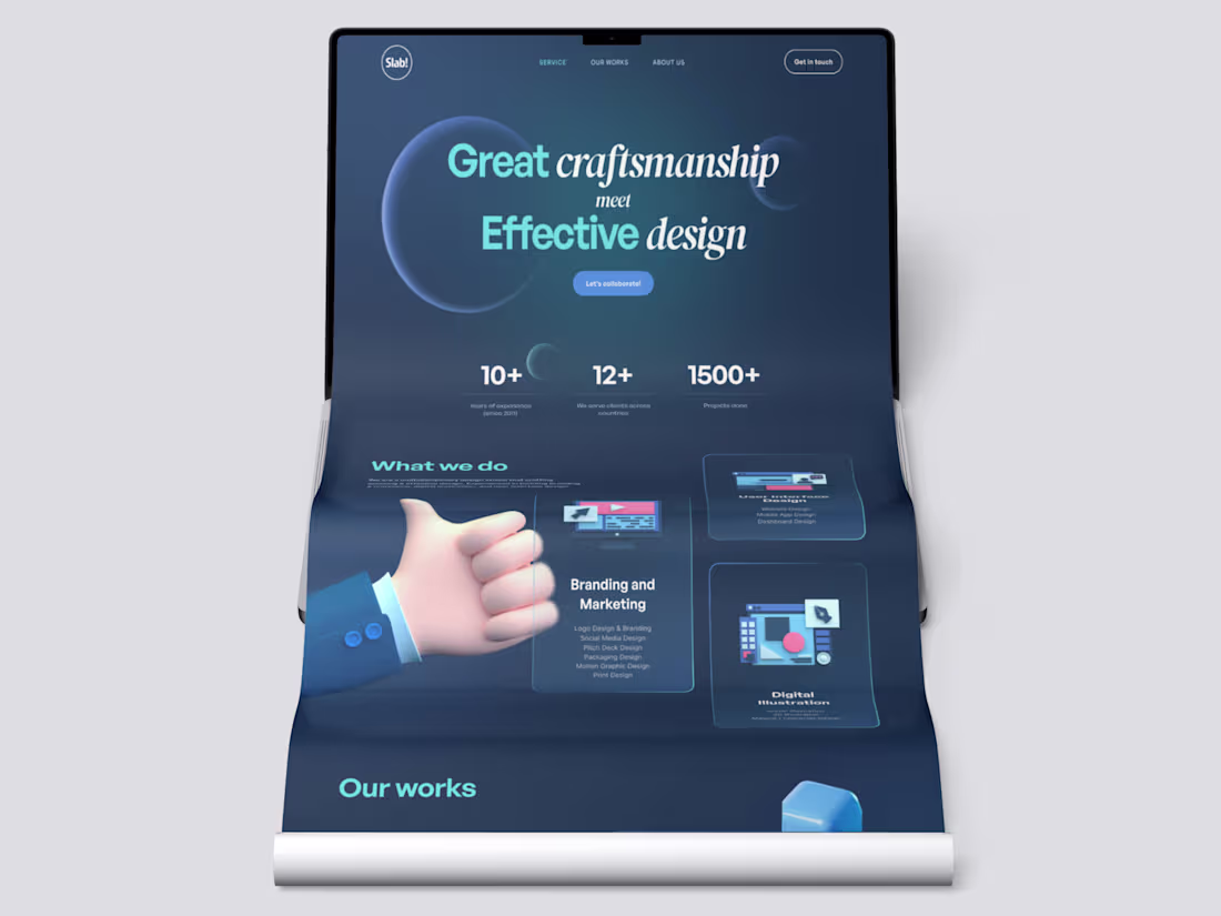 Cover image for Creative Studio Website Development for