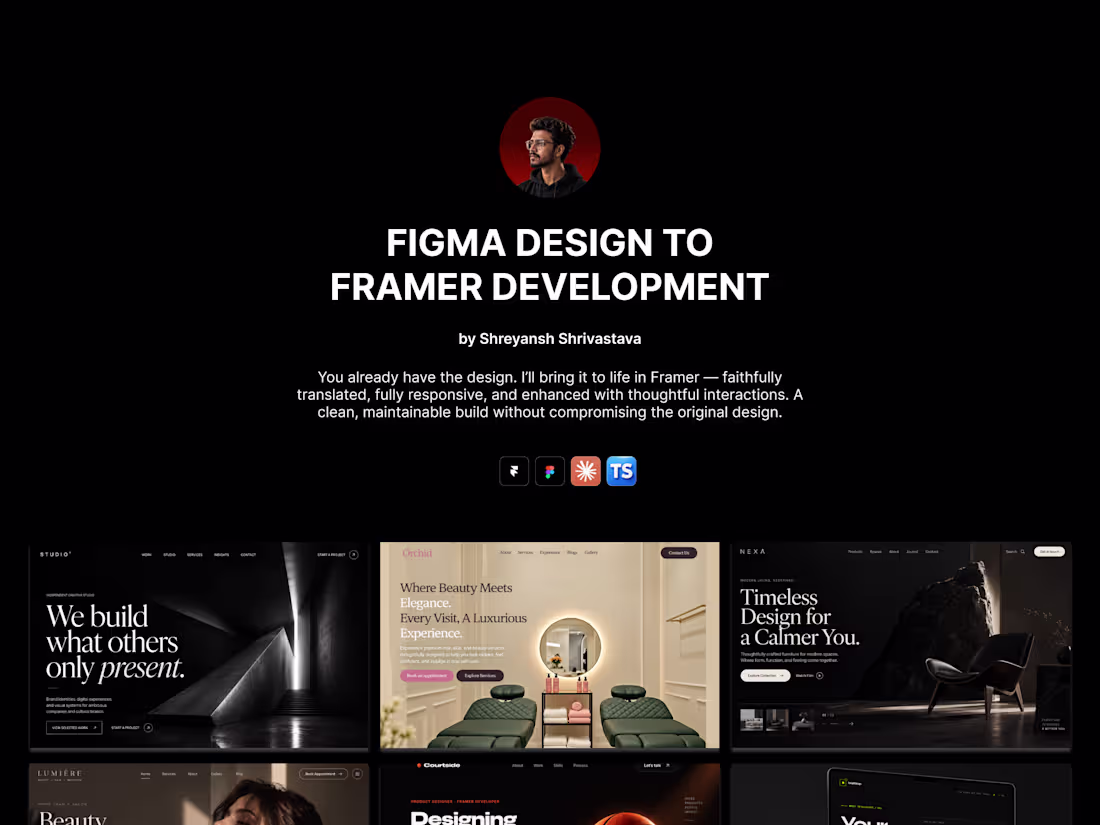 Cover image for Figma → Framer Development