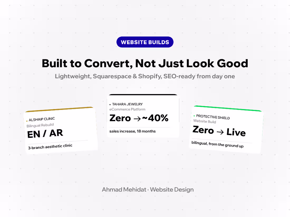 Cover image for Website Design