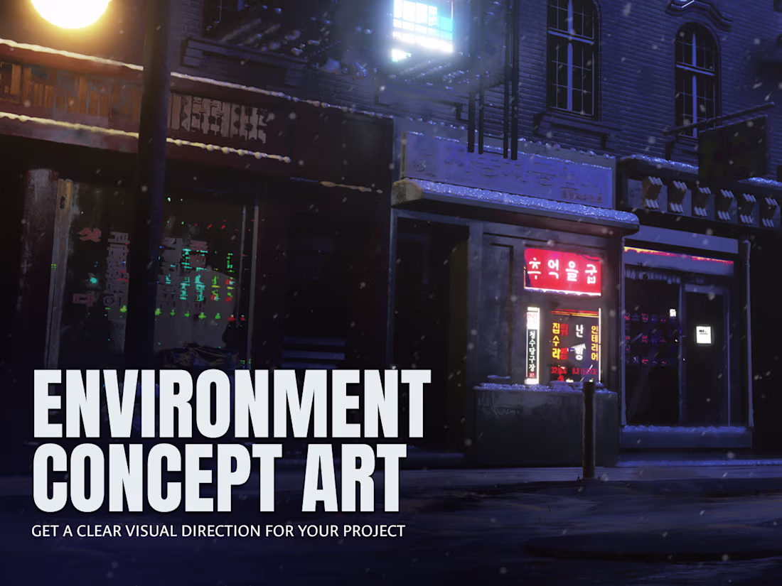 Cover image for Environment Concept Art