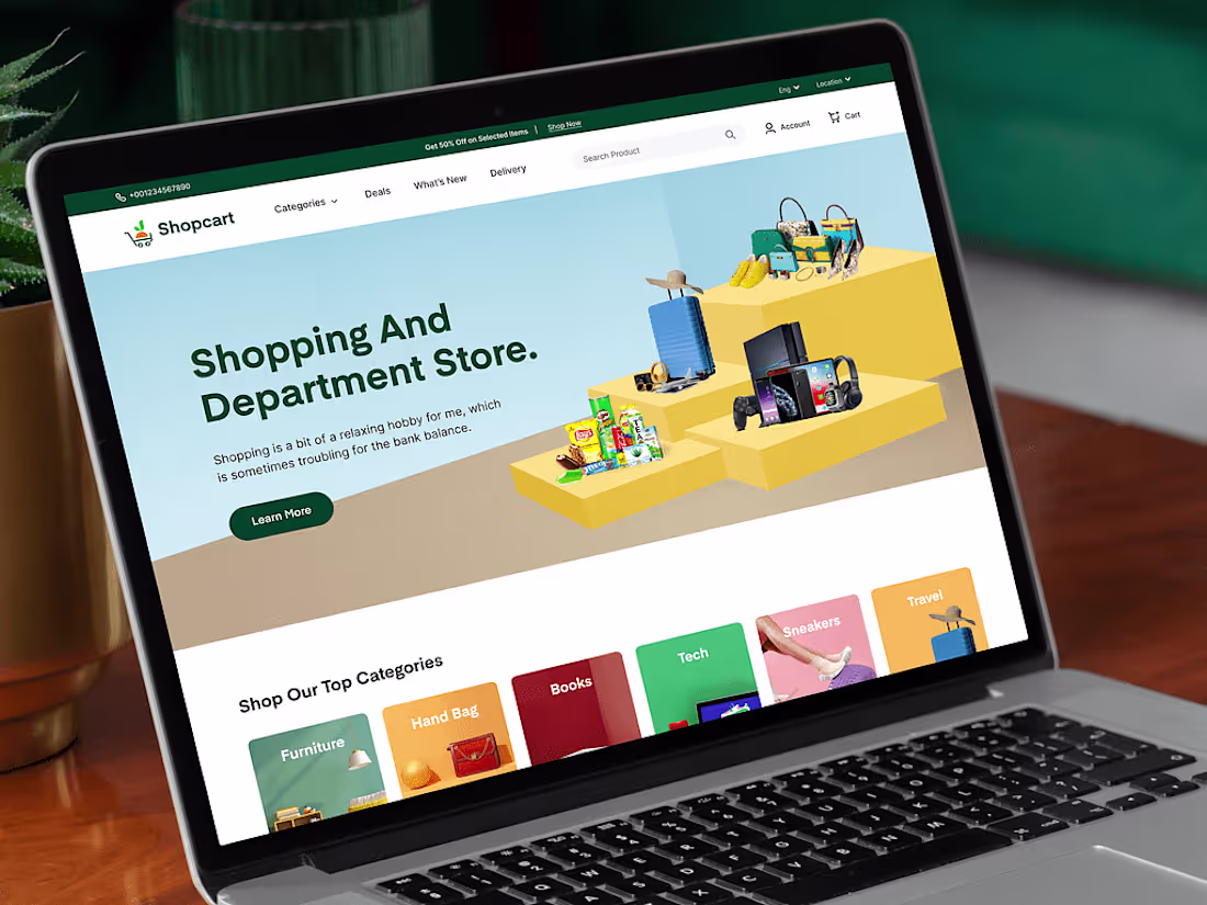 Cover image for Professional WordPress e-commerce website or woocommerce store