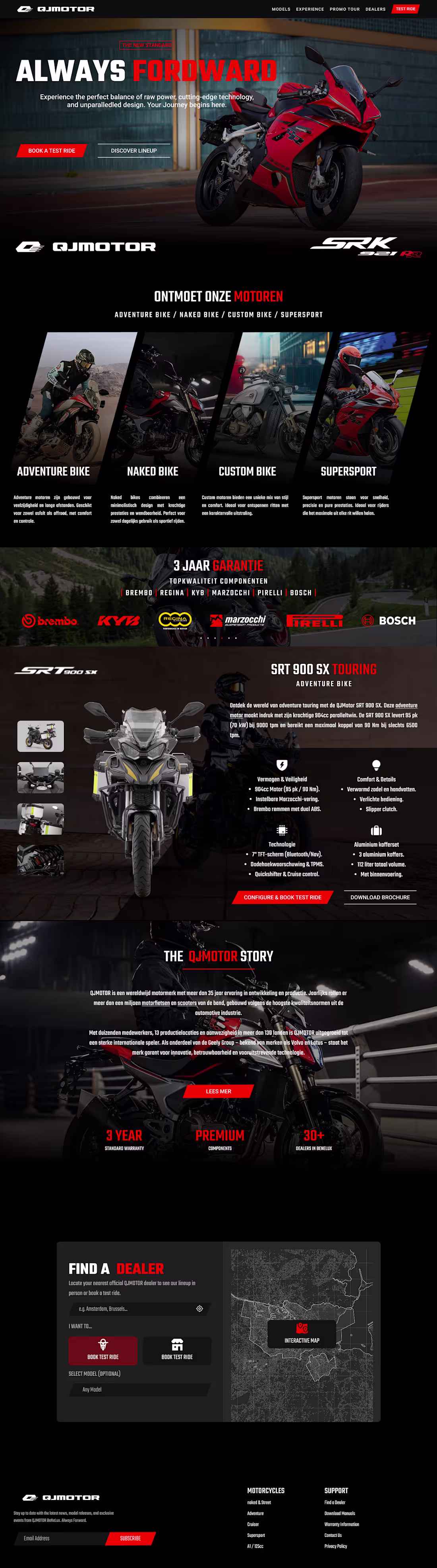 Cover image for QJMOTOR — High-Performance Automotive Web