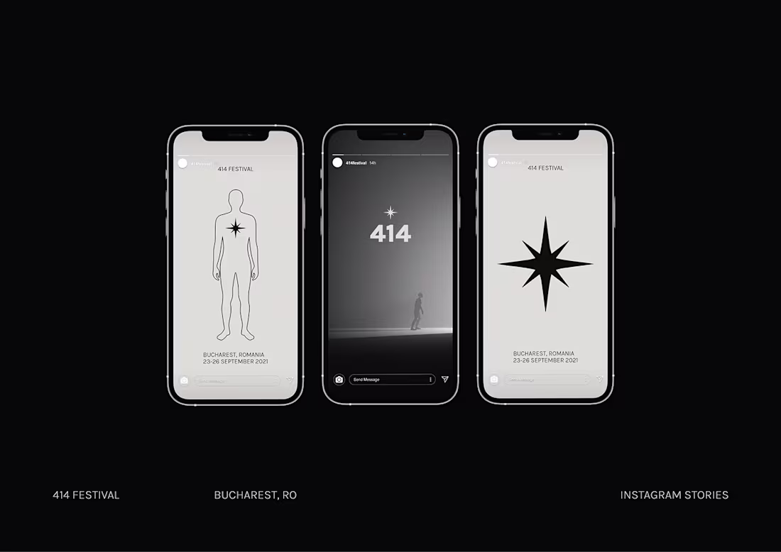 Cover image for 414 FESTIVAL - Visual Identity on Behance