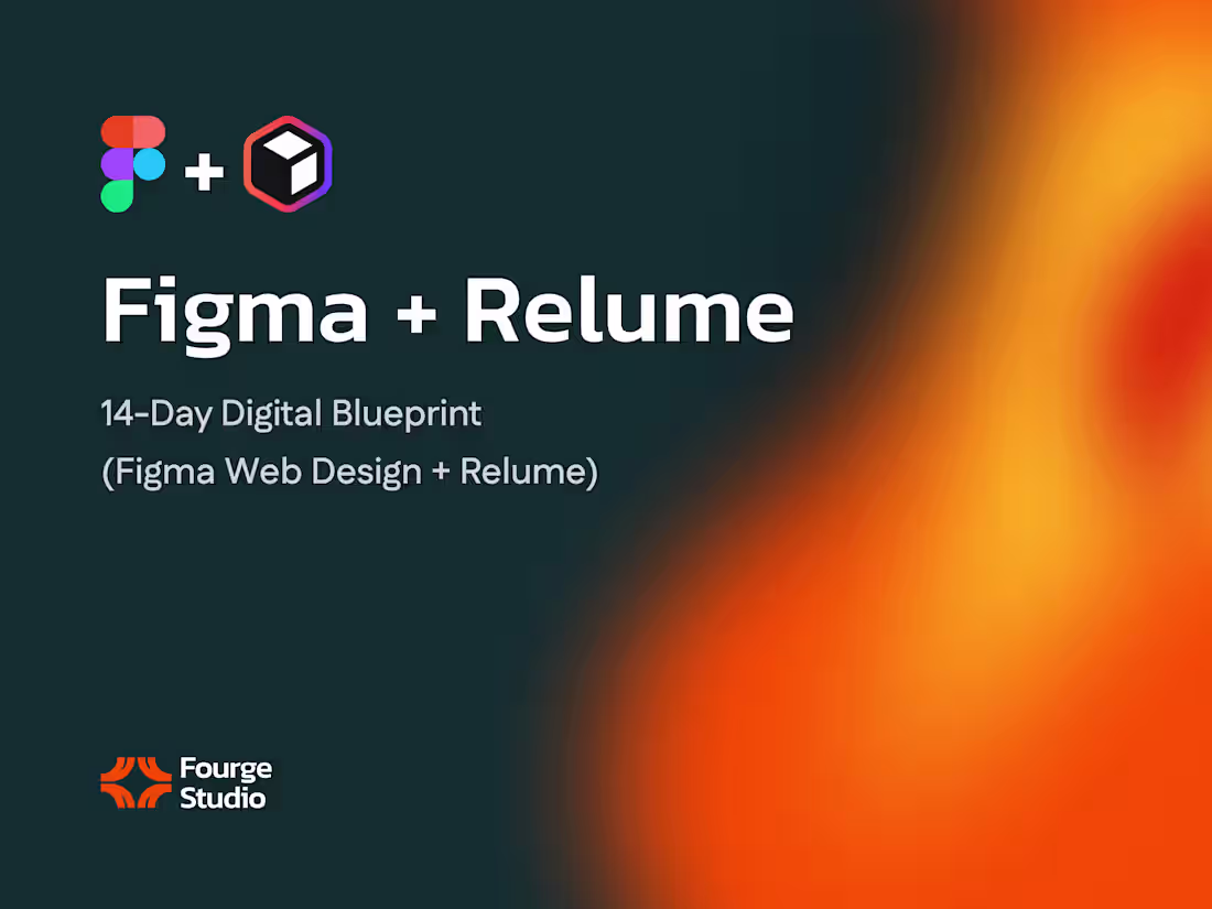 Cover image for 14-Day Digital Blueprint (Figma + Relume)