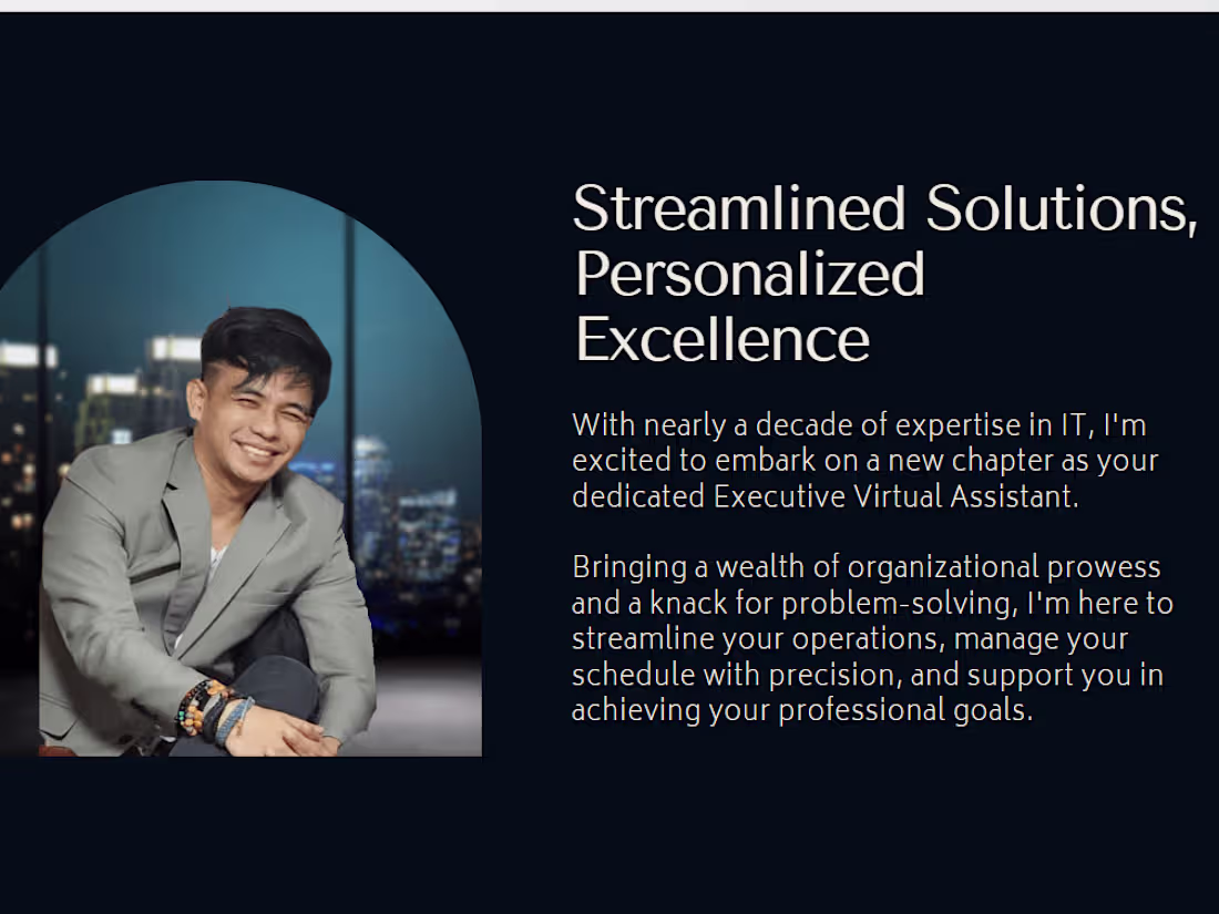 Cover image for Executive Virtual Assistant