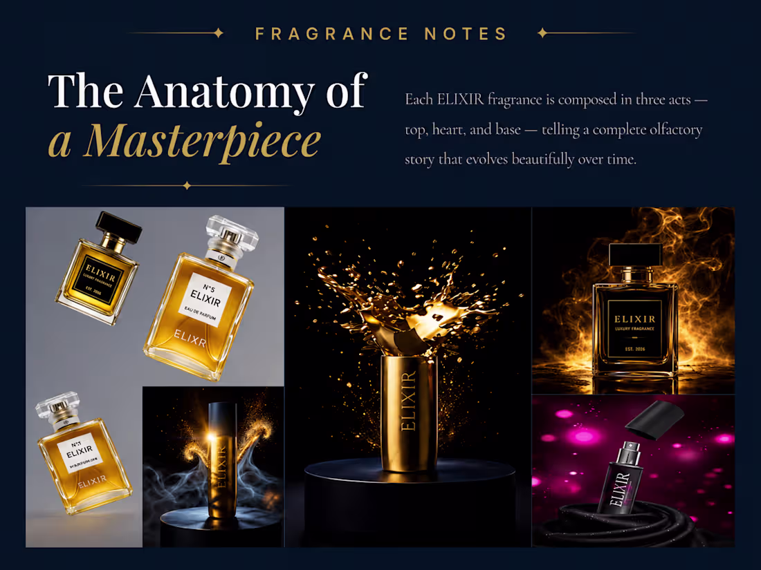 Cover image for ELIXIR is a luxury fragrance