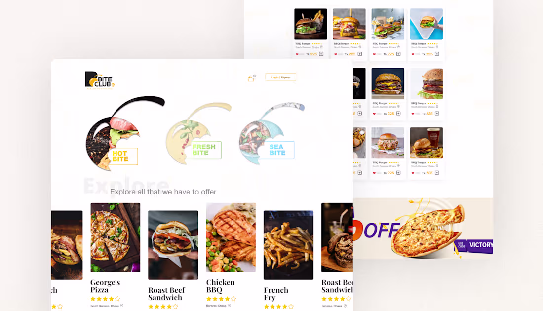 Cover image for Cloud kitchen Website