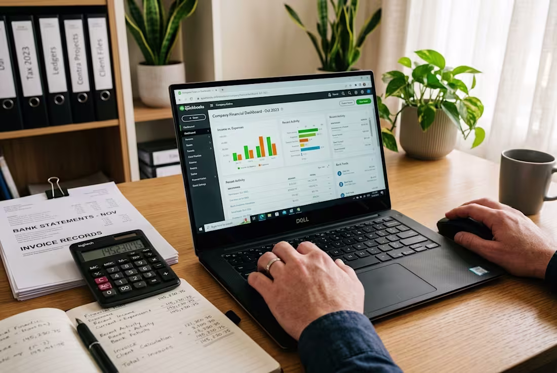 Cover image for Monthly Bookkeeping & Financial Reporting