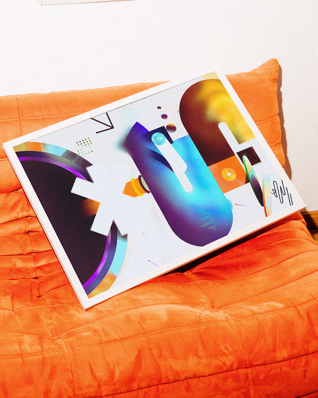 Cover image for Custom Print Artwork. 1/1 edition that I did for a friend of...