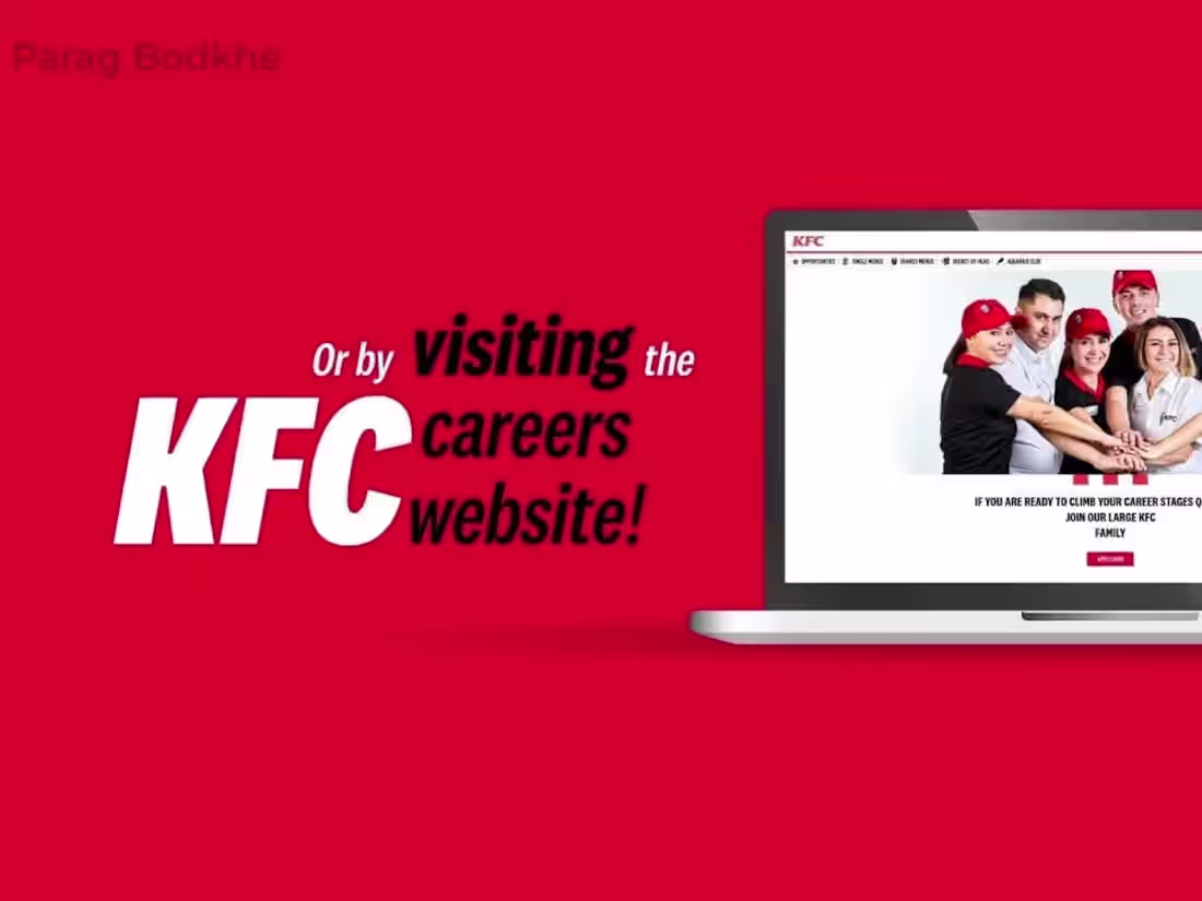 Cover image for 2D Animation | KFC Recruitment Portal