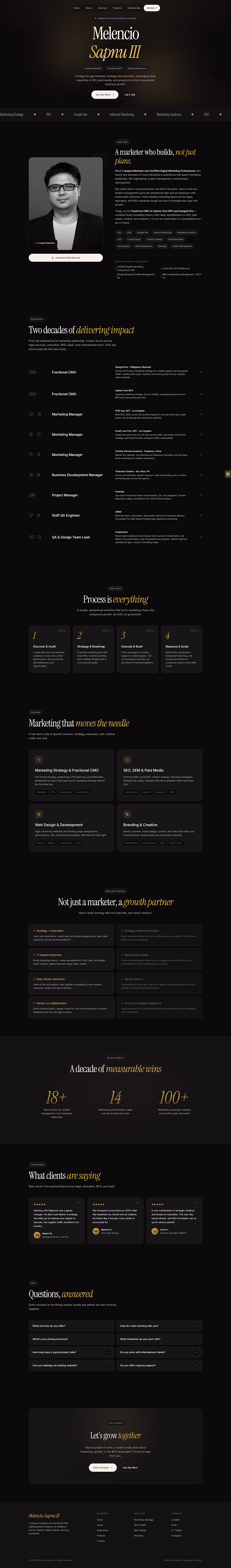 Cover image for Personal website and profile -